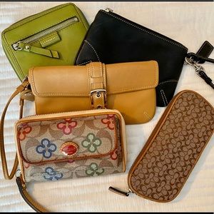 Coach wristlet bundle
